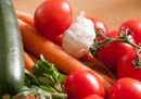 Ingredients for Tomato Sauce with Zucchini